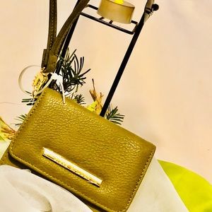 Wristlet Strap Faux Wallet